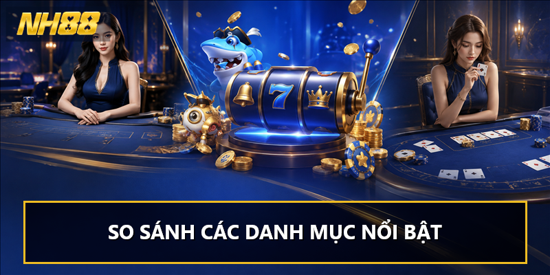 So sánh các danh mục nổi bật